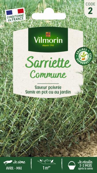 Aromatiques - Sarriette Commune - PACKAGING_RECTO